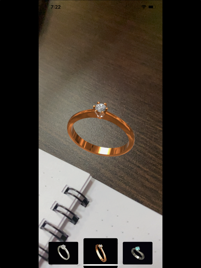 Jewelry Ring AR