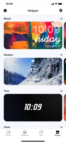 Screenshot 5 Themify - Iconos y widgets iphone