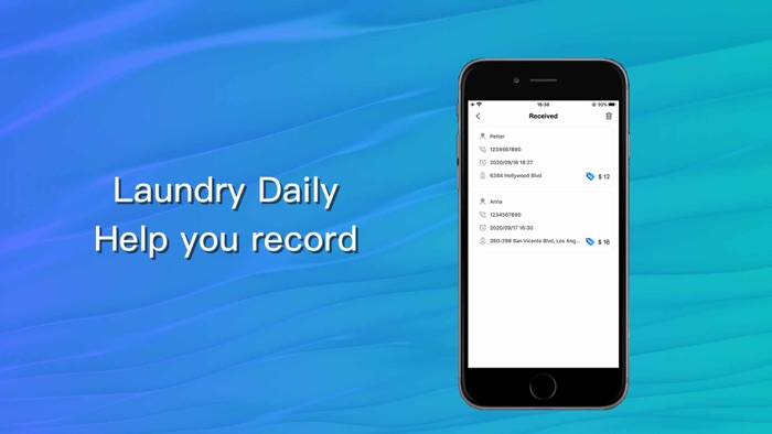 Laundry Daily-Help you record
