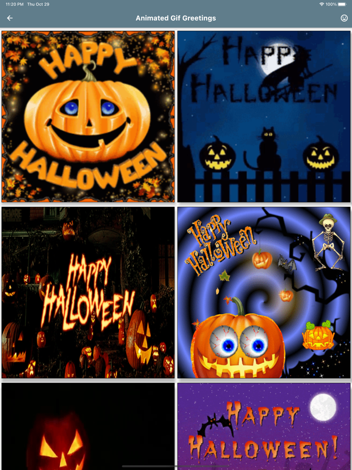 Halloween GIF Wishes Greetings