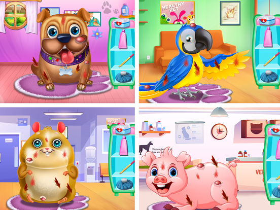 [2021] Pet Vet Care Wash Feed Animals PC / iPhone / iPad App Download