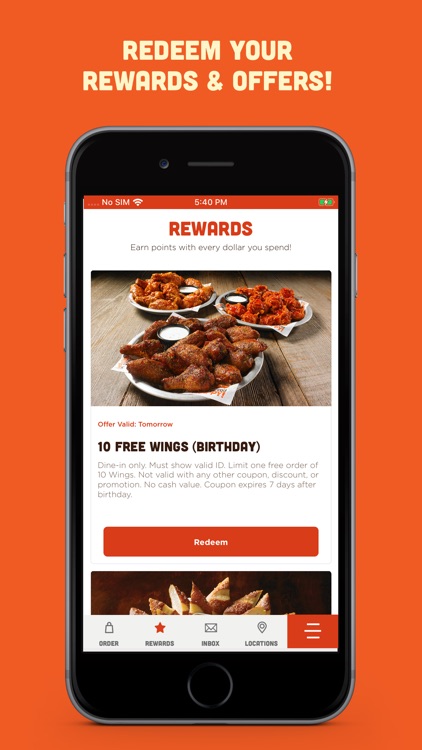 Hooters - Ordering and Rewards screenshot-3