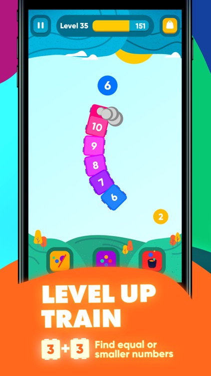 IQ Train - Number Snake Game
