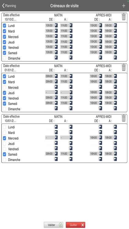 Planning LogeMois