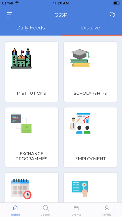 GSSP (Global Student Platform) screenshot 3