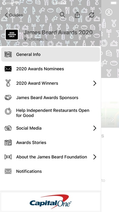 James Beard Awards screenshot 3