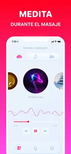 Screenshot 3 de Vibrador G - Vibracion Masaje para iphone