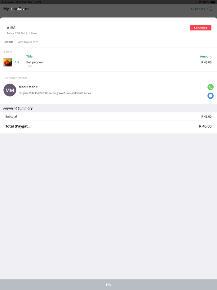 Afrigenius Farmers Cockpit