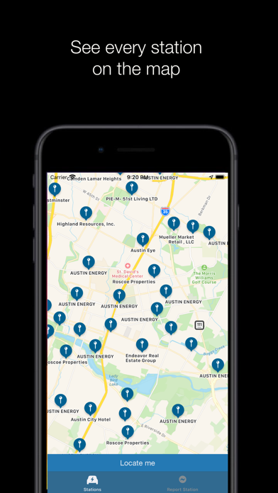 Austin Charge Map screenshot 2