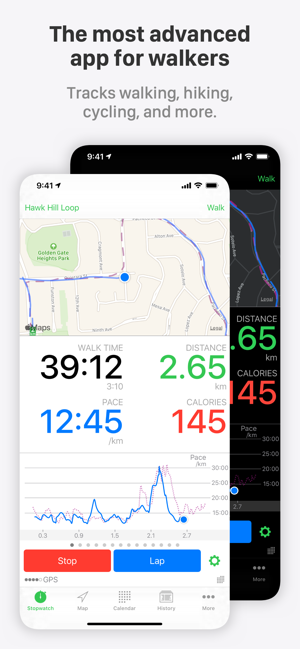 apple watch gps hiking
