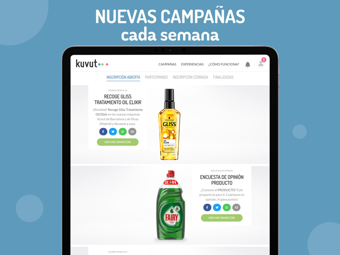 Kuvut - Descubre productos.