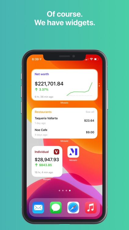 Mosaic: Personal Finance screenshot-5