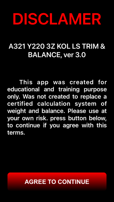 How to cancel & delete A321 KOL LOADSHEET T&B 220 3z from iphone & ipad 1