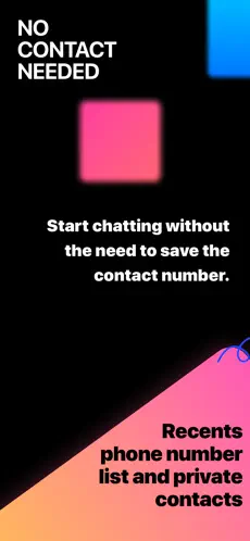 Screenshot 6 Direct Message for WhatsApp iphone