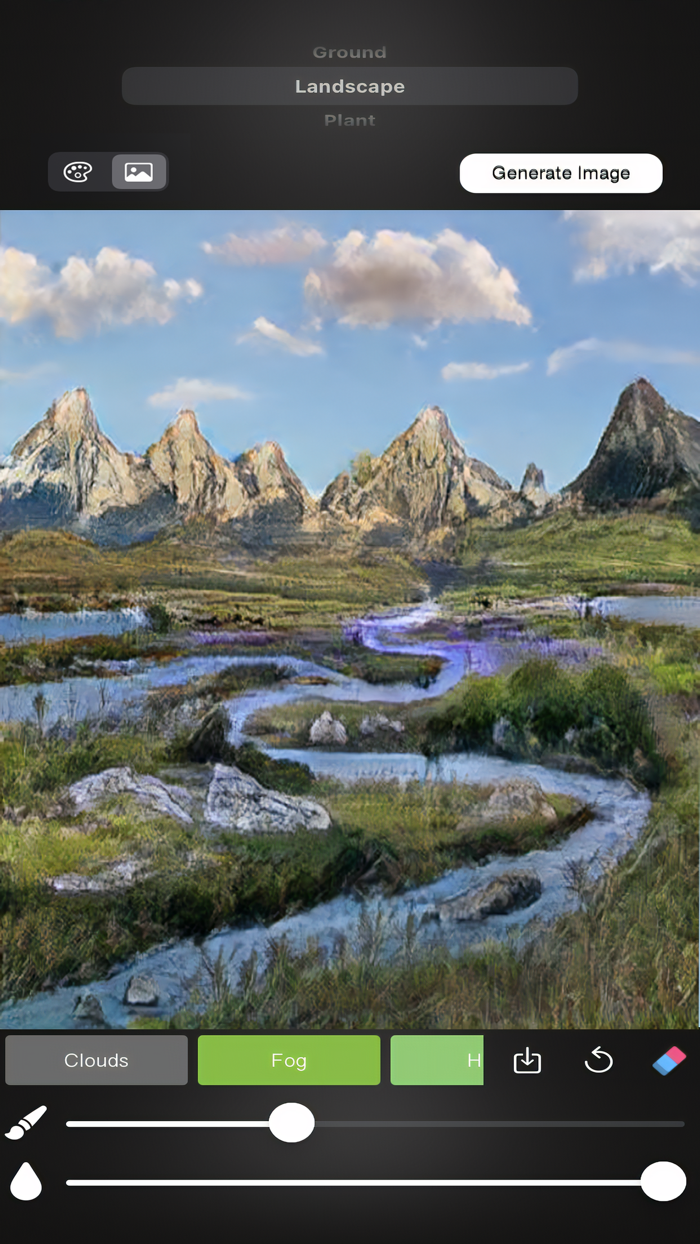 Drea AI Generated Landscapes