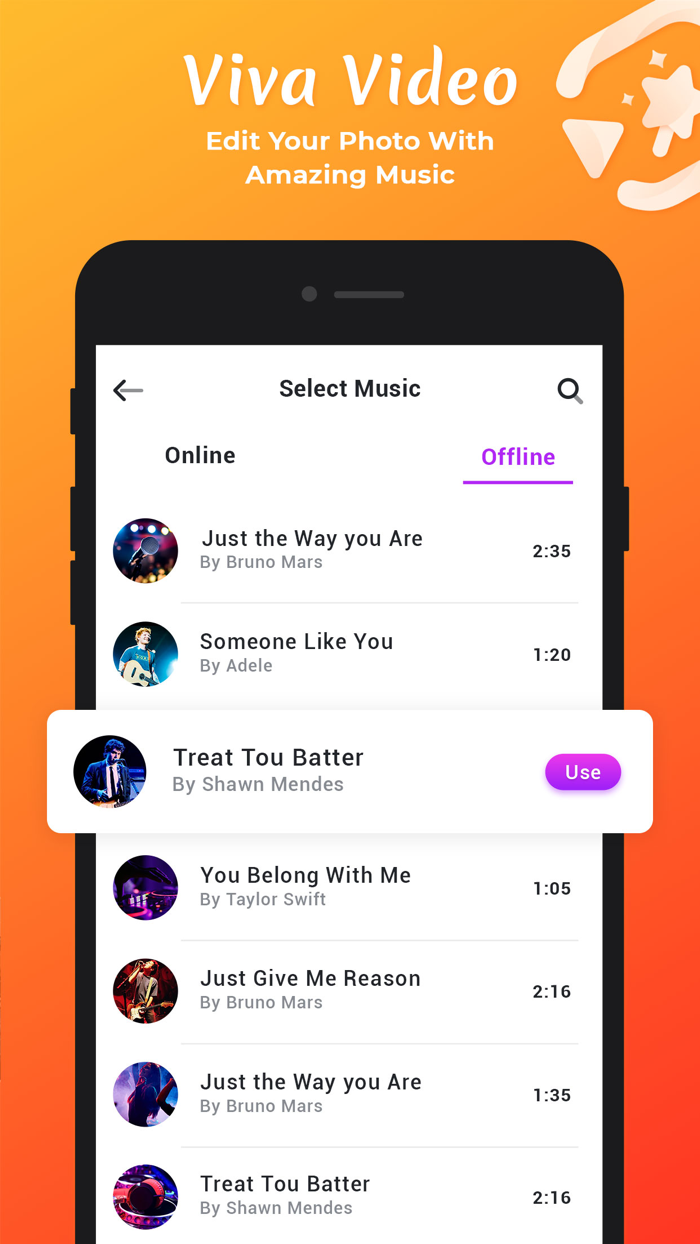 Viva Video- Make Status Video