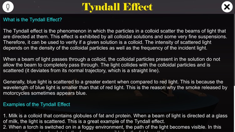Tyndall Effect screenshot-0
