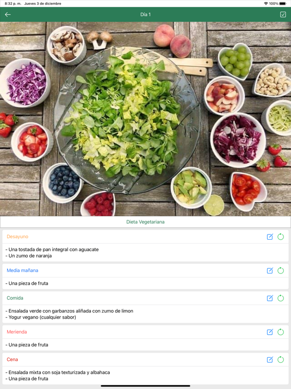 Dieta Vegetariana & Adelgazar screenshot 3