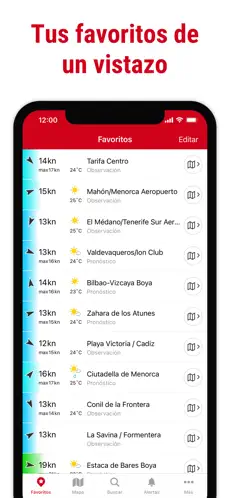 Captura 6 Windfinder Pro: Viento, Tiempo iphone