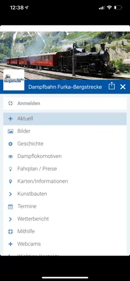 Game screenshot Dampfbahn Furka-Bergstrecke mod apk