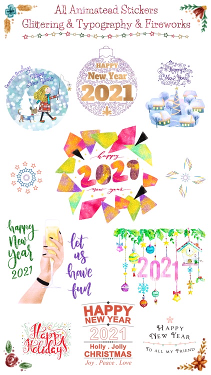 Happy New Year 2021 - Animated
