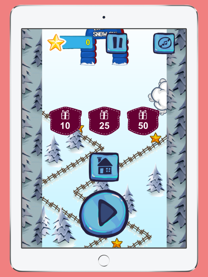 Happy Snow Zig Zag Challenge