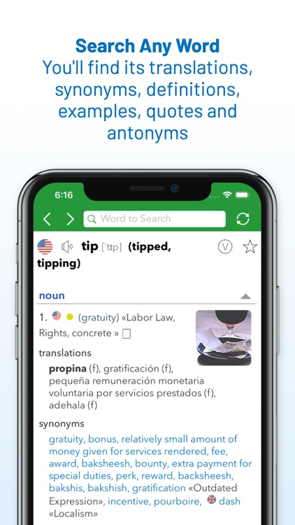 English Spanish Dictionary G. screenshot-7