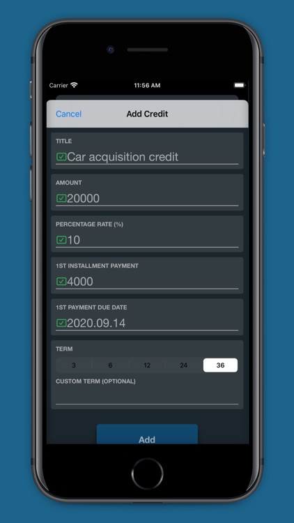 Credit Manager screenshot-3