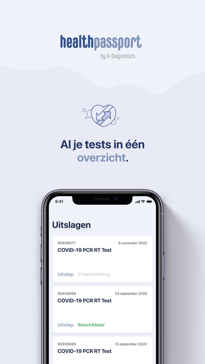 HealthPassport – Check je test