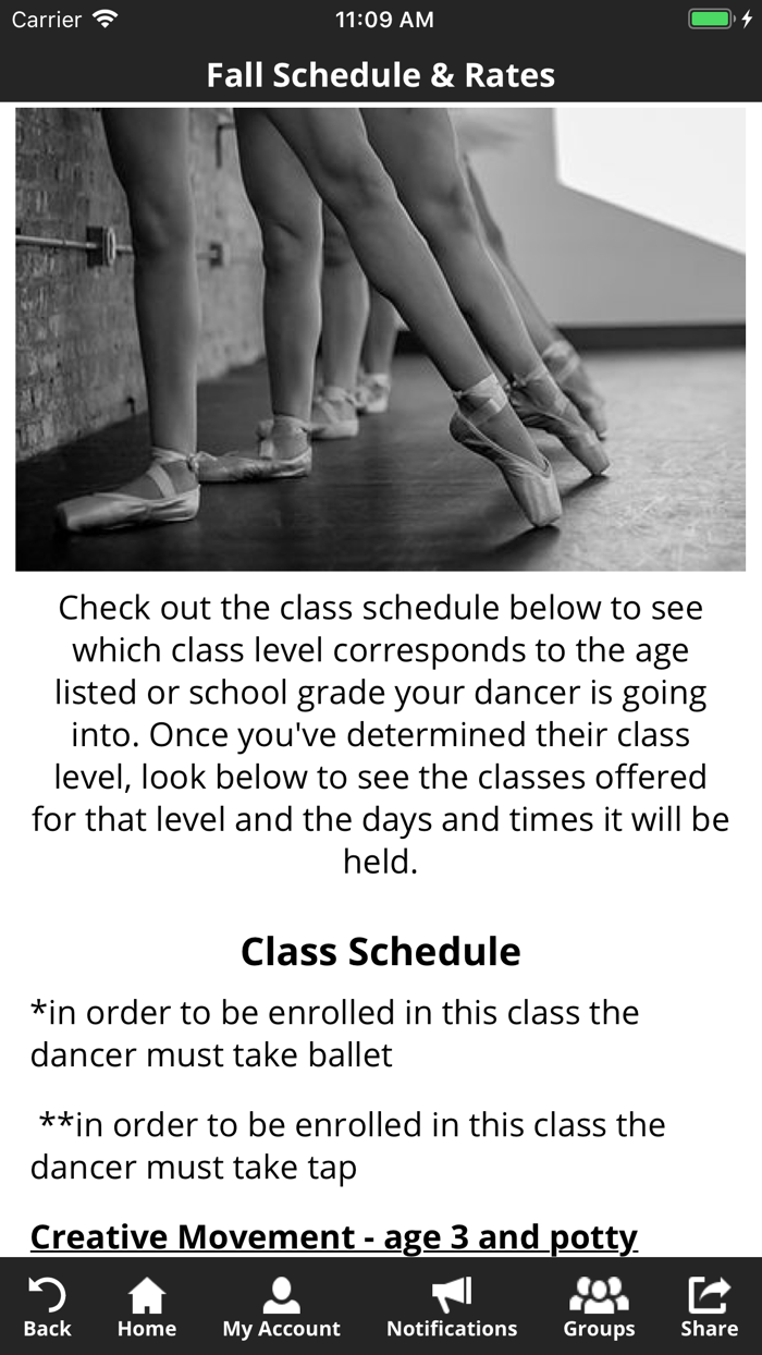 Conservatory of Dance