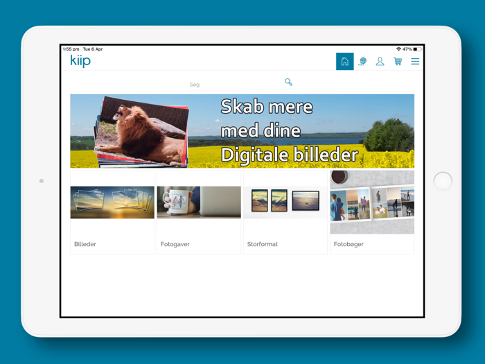 Kiip – Fremkald billeder