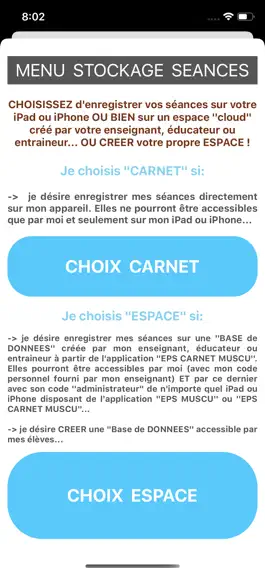 Game screenshot EPS Carnet Muscu apk