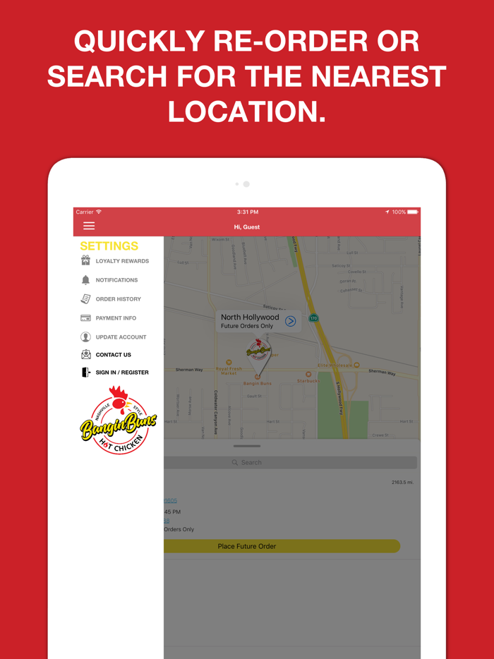 Bangin Buns - Ordering