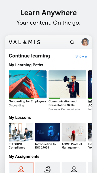 How to cancel & delete Valamis from iphone & ipad 1