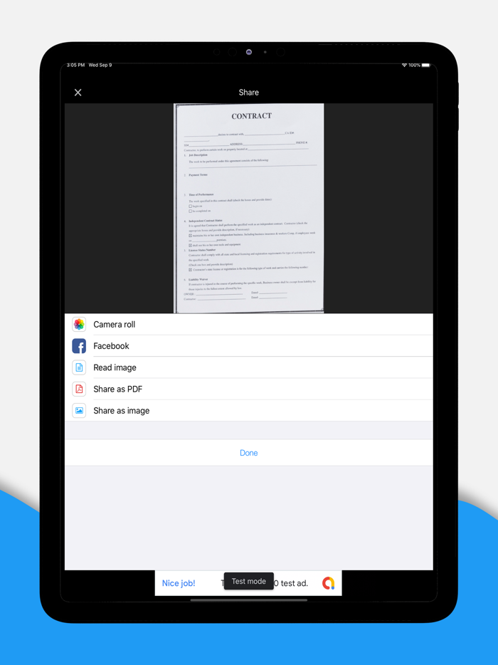 Scanner app  scan documents