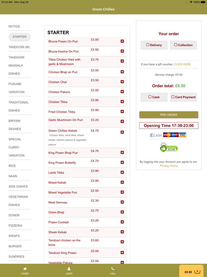 Green Chillies Takeaway