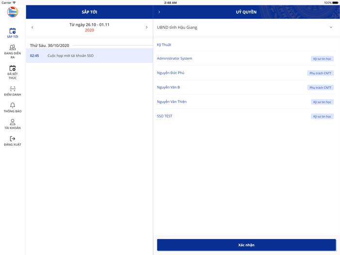 Hậu Giang eCabinet