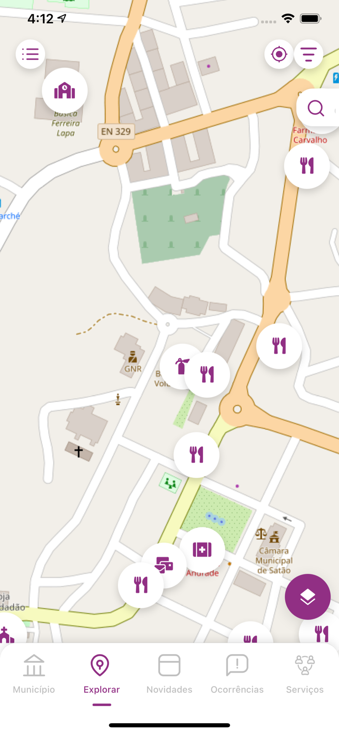 Sátão mais próximo