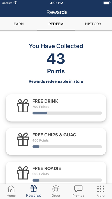 Austins Burritos Rewards screenshot 4