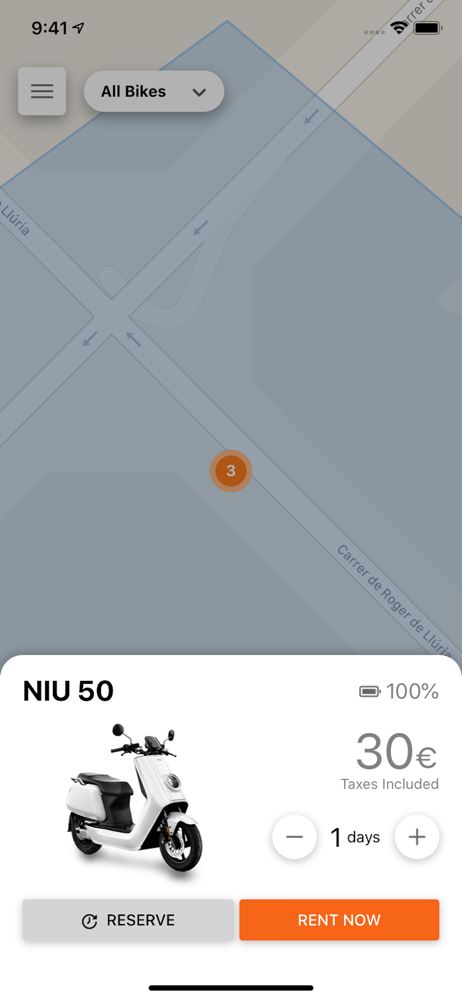 Scooter Moto Rent screenshot 2