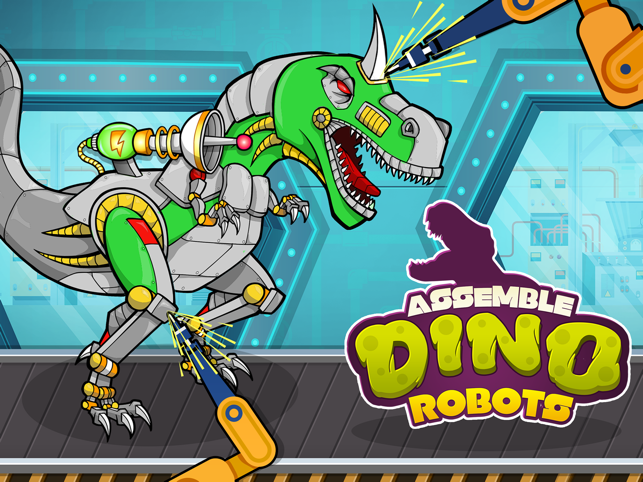 Assemble Dino Robot, game for IOS