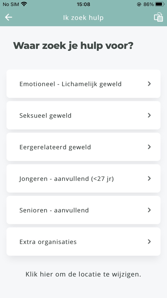 HulpApp – find the right help