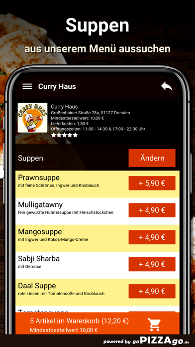 Curry Haus Dresden Pizza screenshot 5