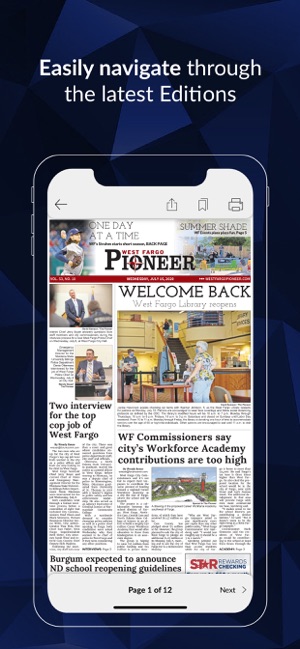 West Fargo Pioneer E-paper(圖3)-速報App