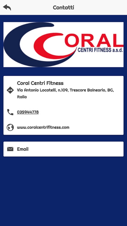 CORAL Centri Fitness