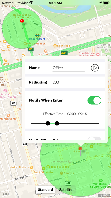 Notify Here - A Location Alarm screenshot 3