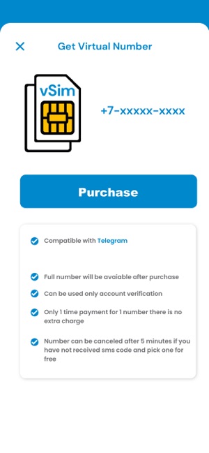Telegram Virtual Phone Number On The App Store