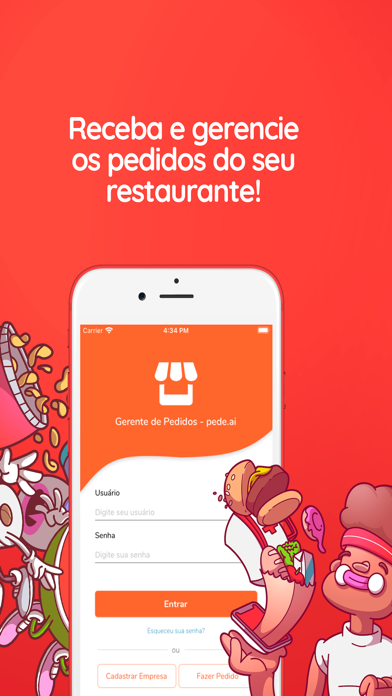 How to cancel & delete Gerente de Pedidos - pede.ai from iphone & ipad 1