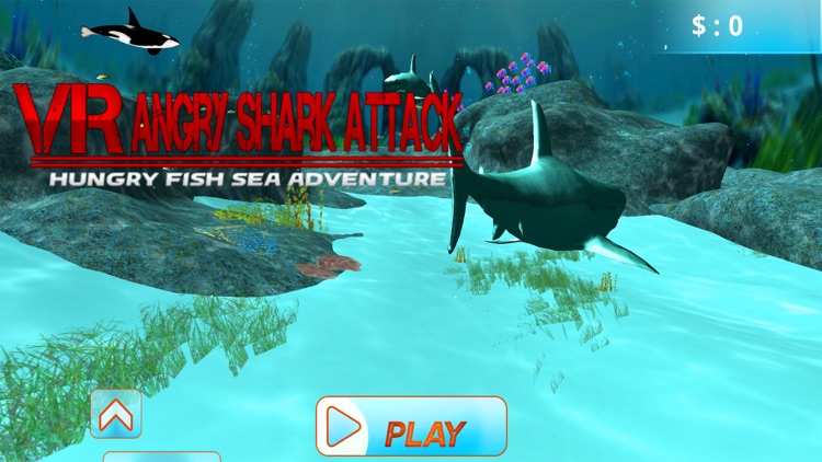 VR Angry Wild Shark Simulator screenshot-3