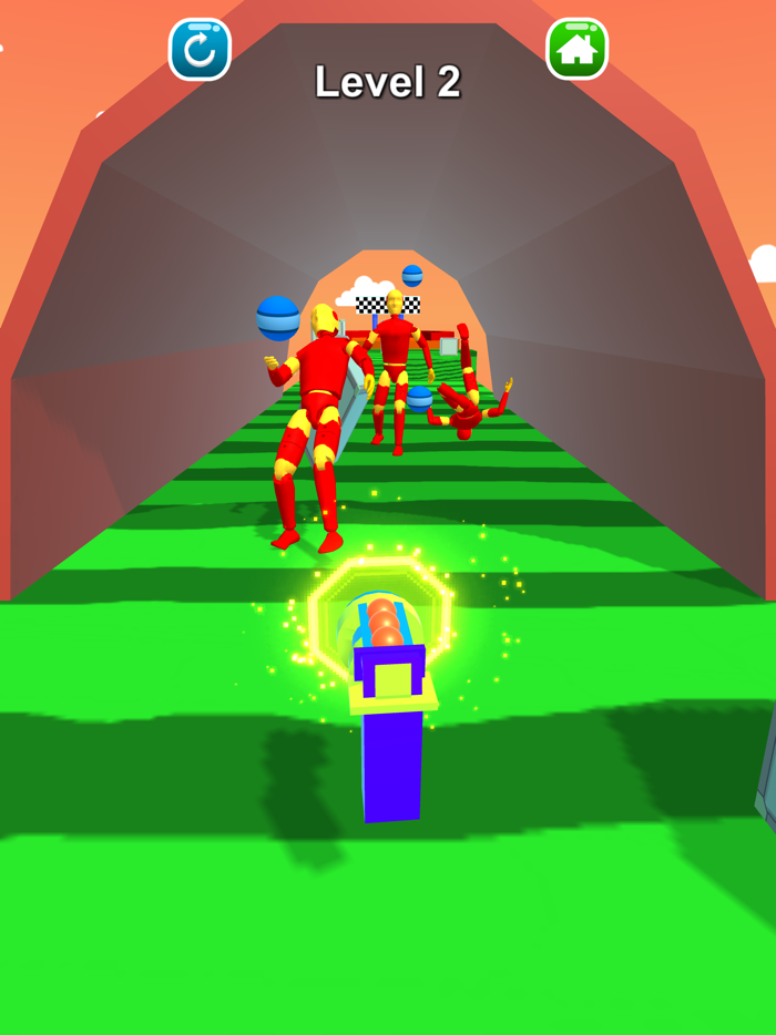 Knock Thrower 3D - Bullet Ball